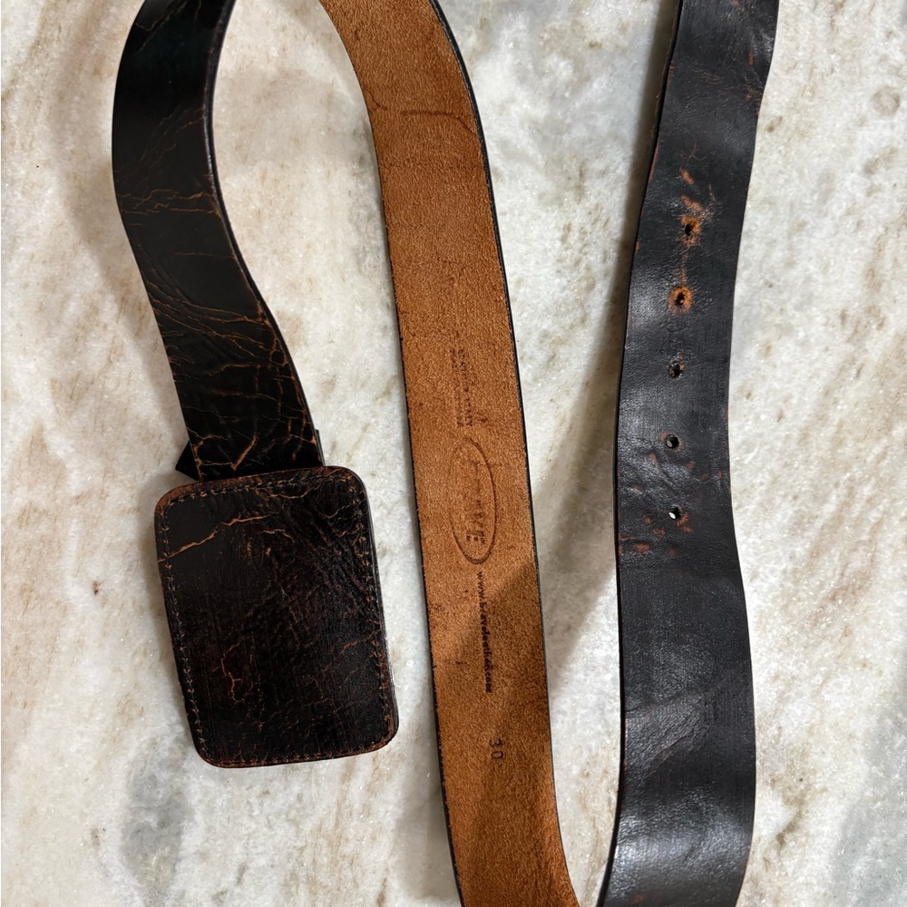 Women’s Brown Leather Belt